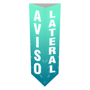 Aviso Esquinero Lateral en L