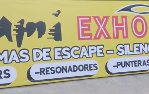 Aviso Bastidor sin Iluminación